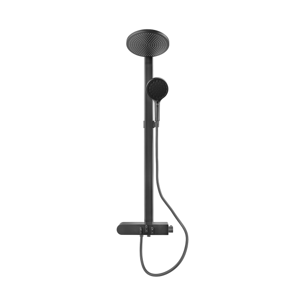 img-exposed-thermostatic-shower-system-with-3-goslide-controllers-gun-metal-finish-fh8471s